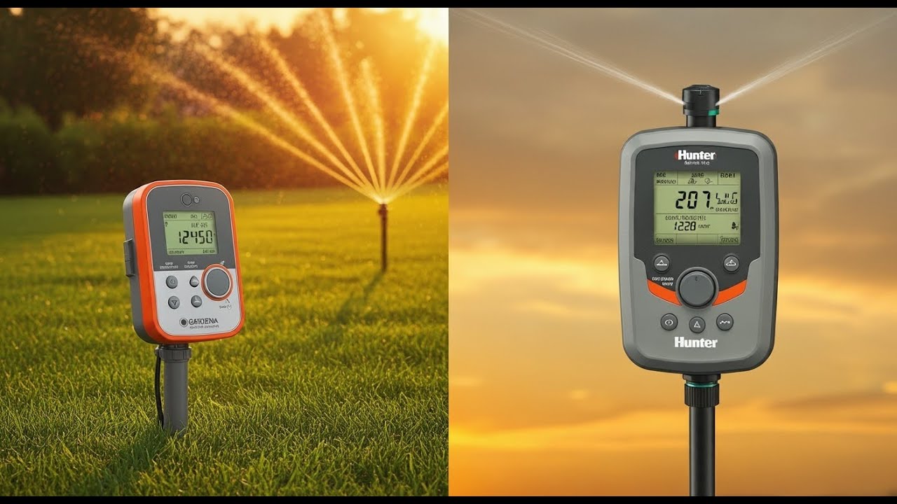 Vergleich Hunter Gardena Teil 3 Gardena T200 und Hunter PGP-04-Ultra