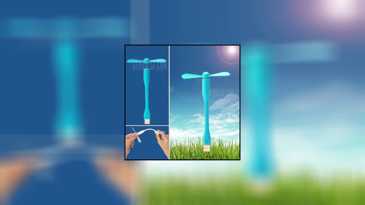 Original Tiny XiaoMi Flexible Detachable USB Fan Low Power Consumption Silence Fan