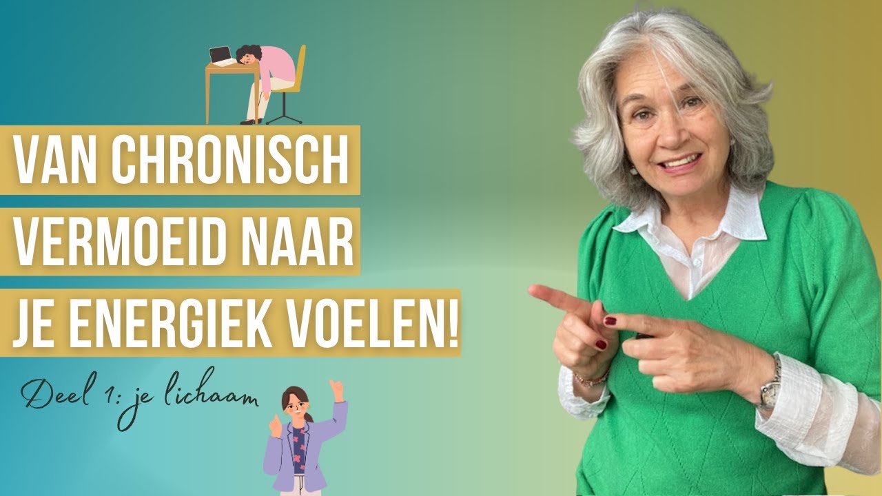 Hoe het je gaat lukken om van chronisch vermoeid de stap te zetten naar weer bruisen van energie.