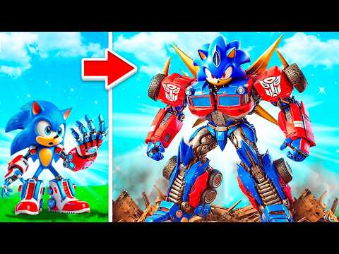 Upgrading to TRANSFORMER SONIC In GTA 5