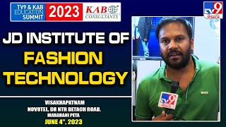 JD Institute of Fashion Technology @TV9 & KAB Education Summit 2023 - TV9