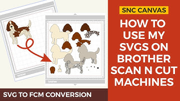 How to Use Layered SVGs on Scan n Cut Machines | Convert SVG to FCM