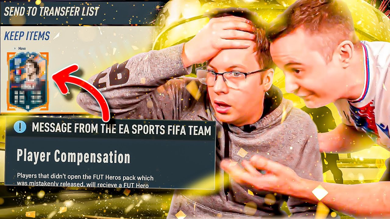 OMG FREE HERO COMPENSATION (He believed it!!) & 500k PLAYER IN A PACK!! - FIFA 23 PACK OPENING