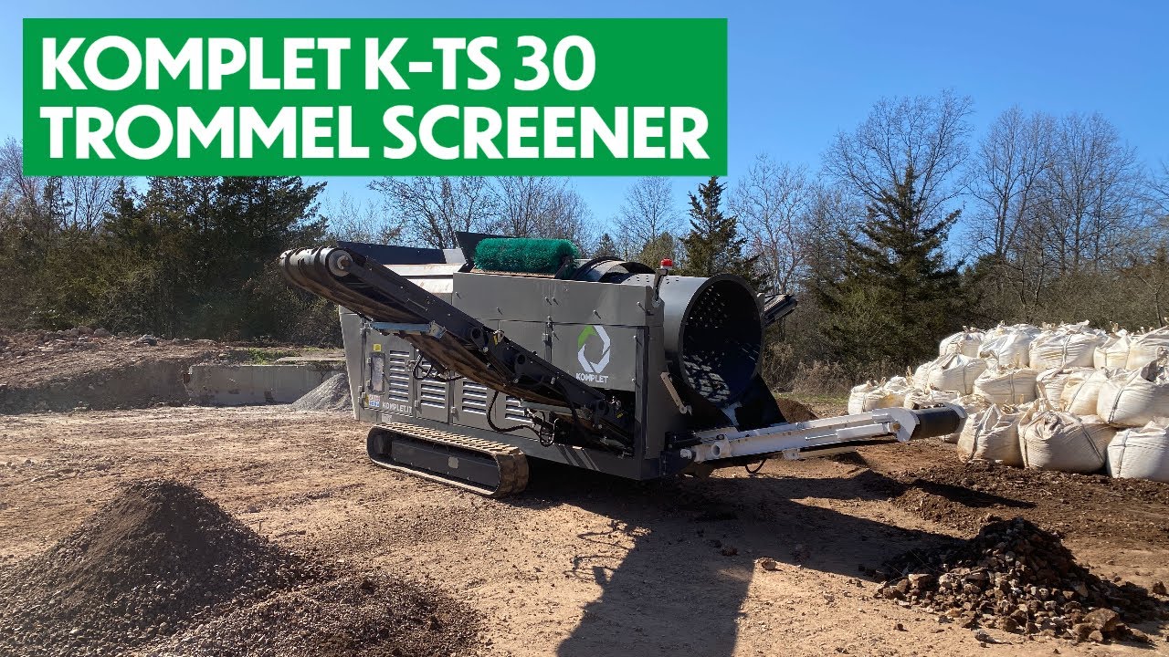 K-TS 30 Trommel Screener - Komplet America