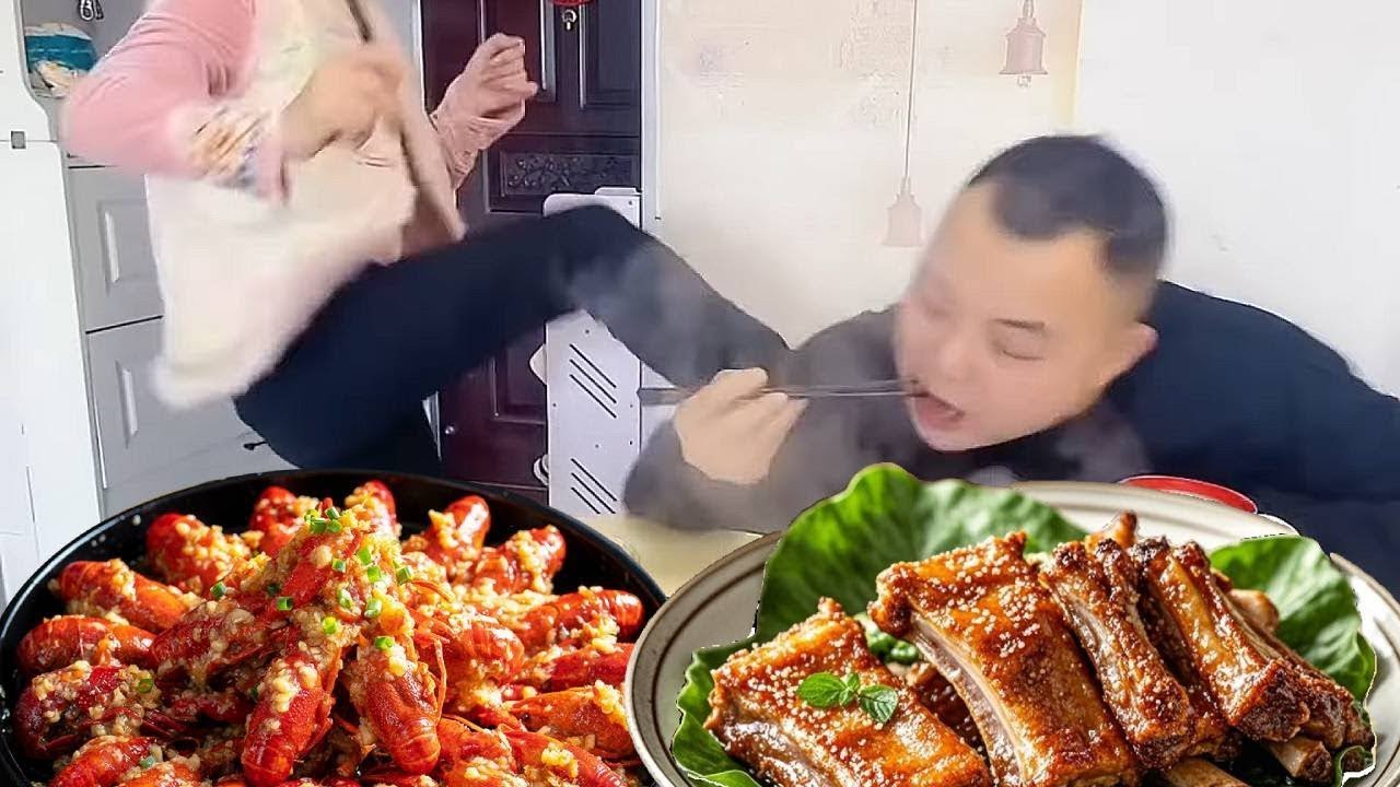 老公吃饭挑三拣四？教训完乖乖拿菜，反手给他鸡蛋加芥末，看他老实不！【九零后夫妻】