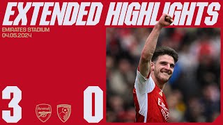 EXTENDED HIGHLIGHTS | Arsenal vs Bournemouth (3-0)