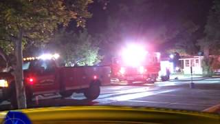 Marshalls investigating overnight fire