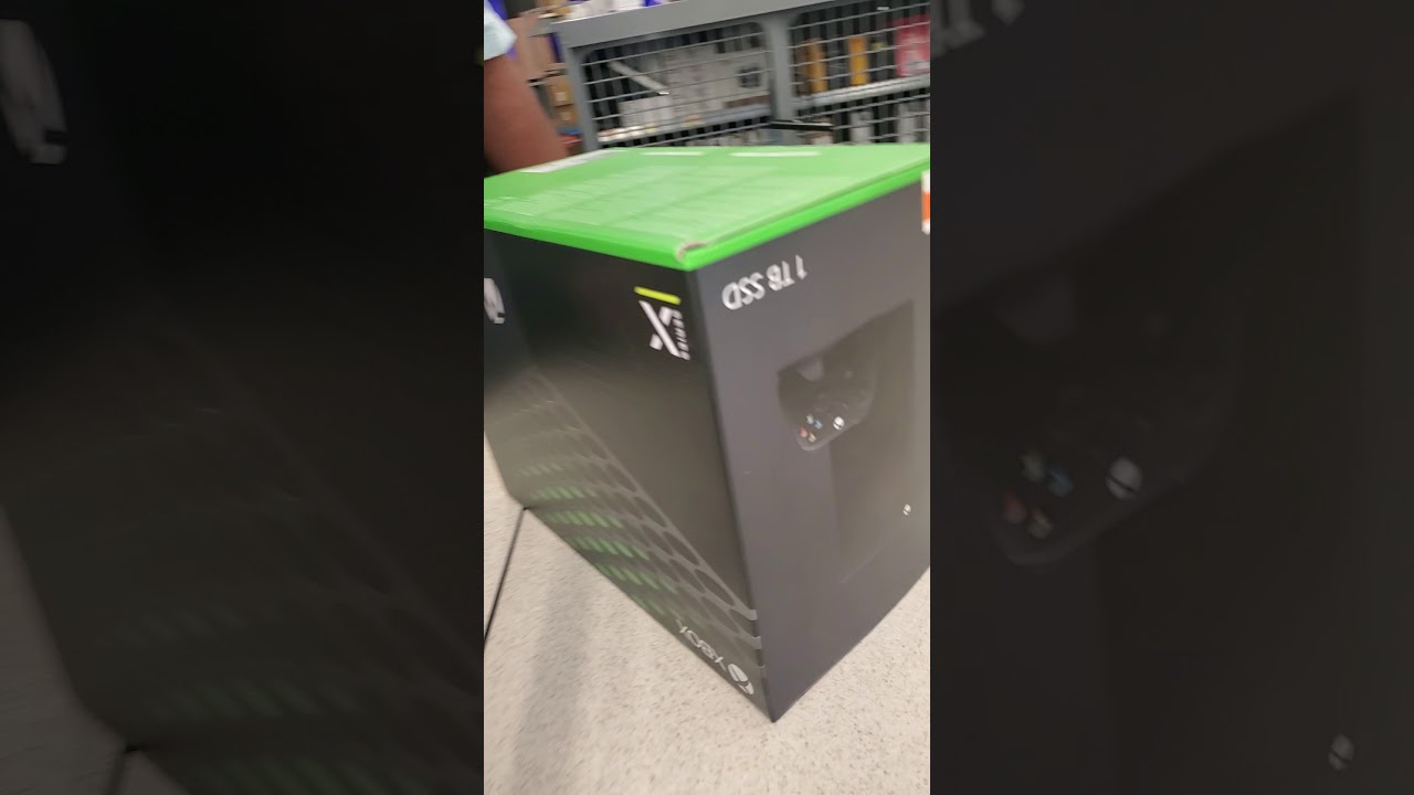 finally getting xbox series x from Wal-Mart on accident.