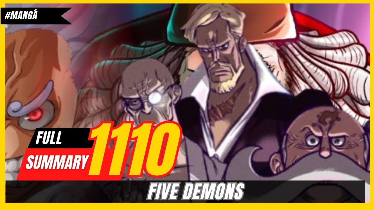 ONE PIECE CHAPTER 1110 FULL NARRATED - FIVE ELDERS