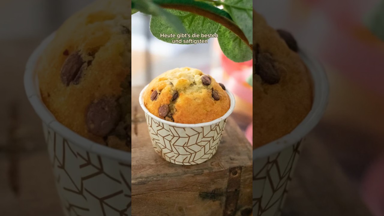 Schnelle Schoko Bananen Muffins in weniger als 30 Minuten selber machen 