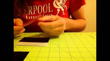 Part 1 - How to Make a Duct Tape Accordion Wallet