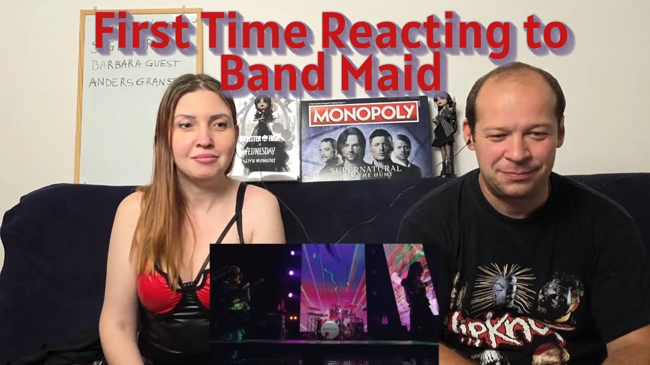 Couple Reacts first time to Bandmaid - Ready To Rock