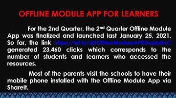 DepEd LLC Offline Module App