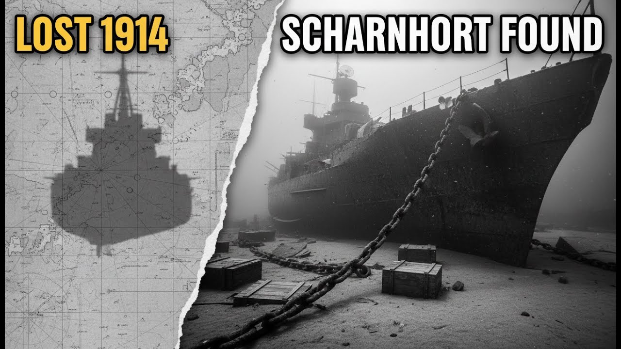 The Lost Wreck of SMS Scharnhorst – When Armored Cruisers Fought Battlecruisers