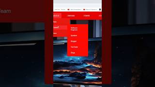 Drop-down menu Using HTML and CSS #learn #webdevelopment #webdesign #computerscience #coding #html