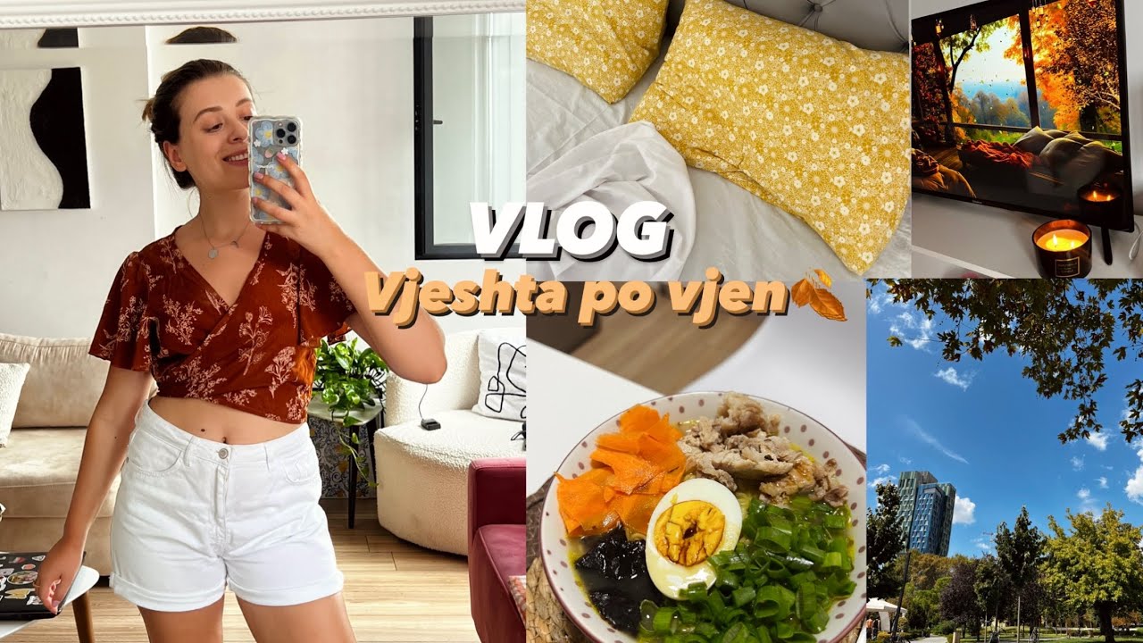 Faleminderit nga zemra |haul i pare i vjeshtes per shtepi, dekori i dhomes, makarona me salmon| Vlog