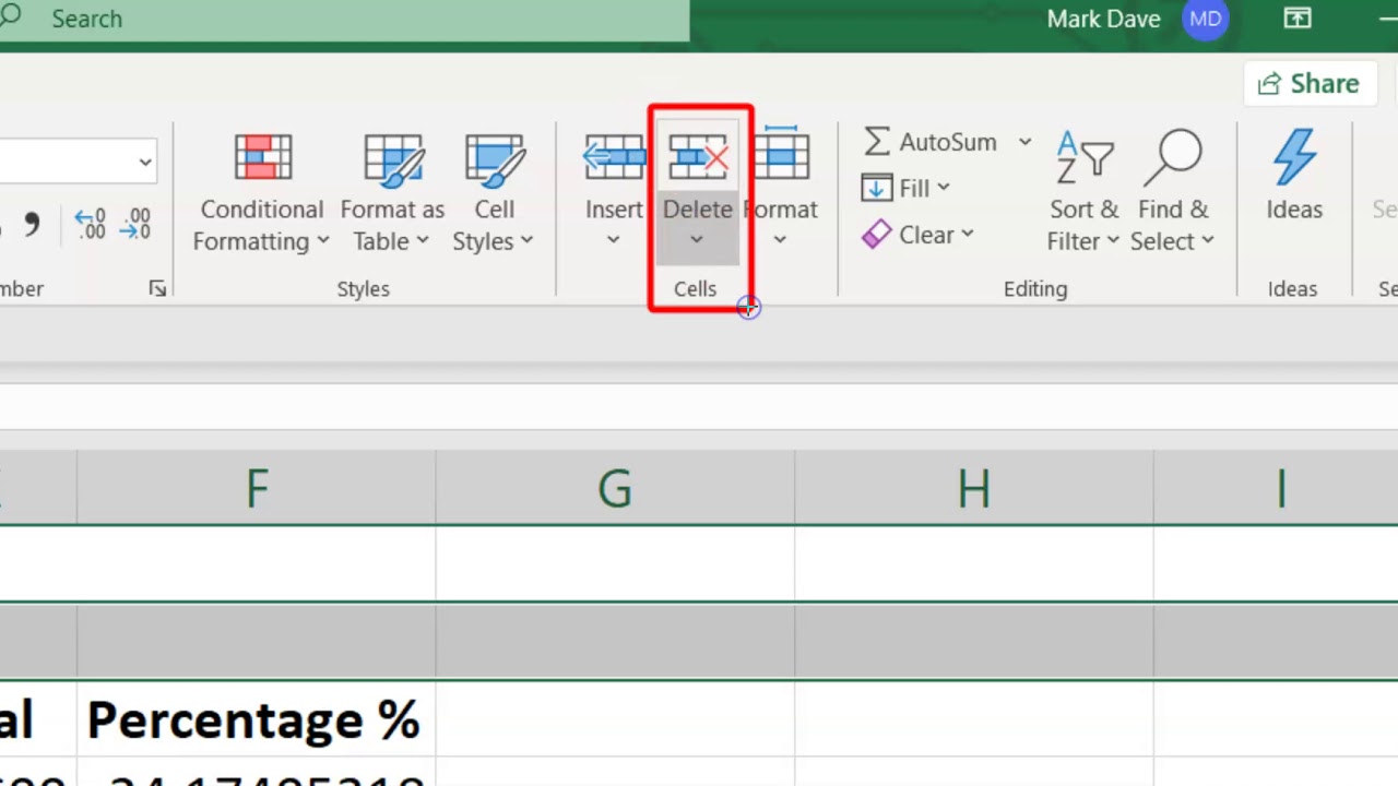 Add Delete Rows and Columns in Worksheet - YouTube