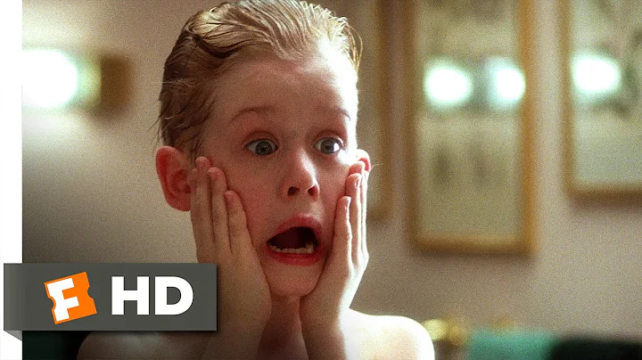 Home Alone (1990) - Kevin Washes Up Scene (1/5) | ...