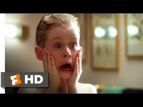 Home Alone (1990) - Kevin Washes Up Scene (1/5) | Movieclips