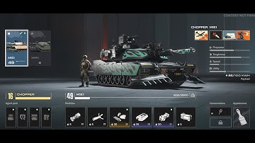 Project CW | Chopper M1E1 | Tanker buid