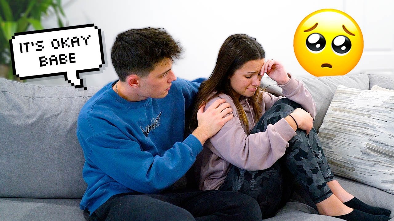 Seeing How My Husband Will Treat Me When I'm Sad.. *CUTE REACTION*