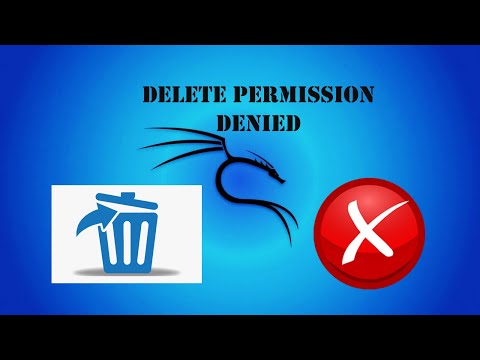 Error Removing File in kali linux | Extazee