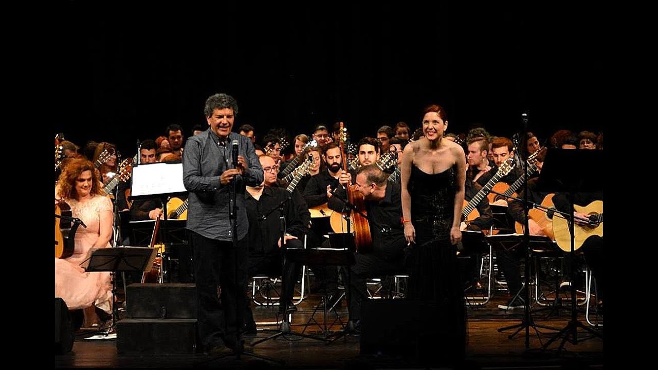 Viva Sevilla [F. G. Lorca] - Vassia Zacharopoulou & 100 Guitars [27-04-16]