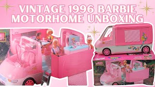 Unboxing My Childhood Dream: 1996 Barbie Motorhome! 🎀🚐✨