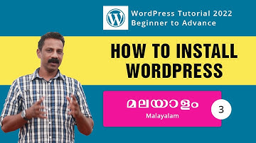 How to install WordPress on local host  /   Malayalam web design tutorial