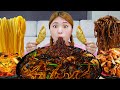 Jjajangmyeon  tangsuyuk real sound asmr mukbang eating show by hiu 
