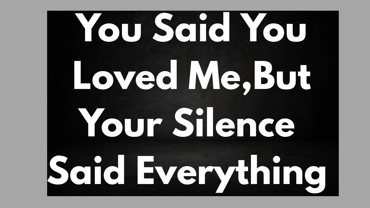 WHY DID YOU GO QUIET?🤐 