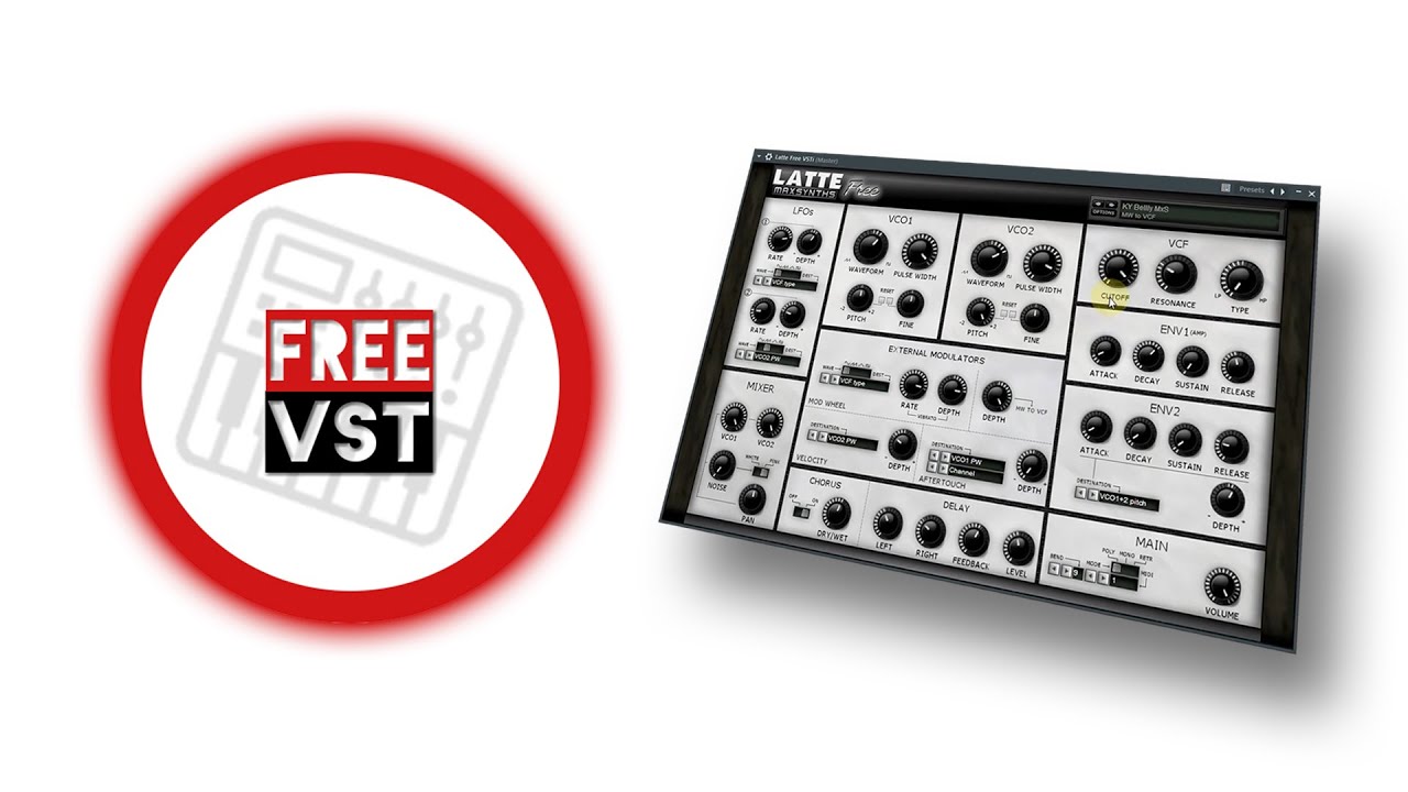 Latte - MaxSynths (FREE VST PLUGINS) Review and link