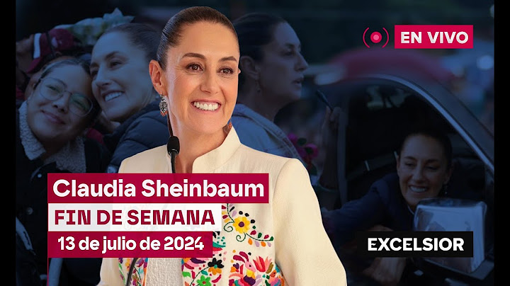 Claudia Sheinbaum fin de semana, 13 de julio de 2025 | EN VIVO
