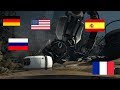 Portal 2: GlaDOS awakening in different languages