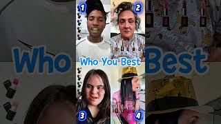 Celebrity Your vibe is which one? 1, 2, 3 or 4? 🥰 #funny #cosplay #comedy #duet #trolllife #laughing #cosplay Profile