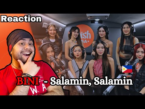 REACTION | BINI performs "Salamin, Salamin" LIVE on the Wish USA Bus