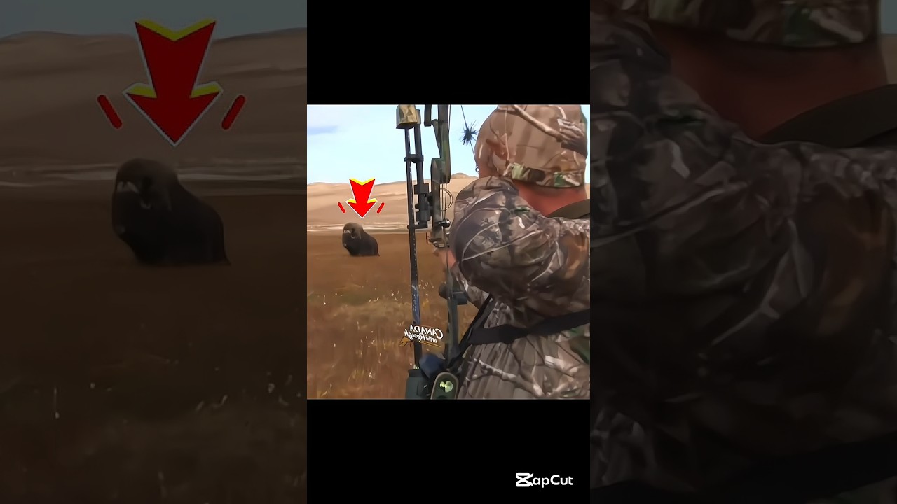 Гигант тундры под прицелом😱