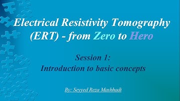 ERT - Session 1: Introduction to basic concepts