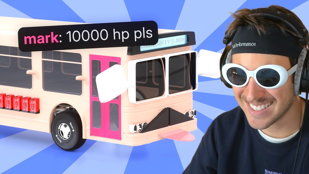 Twitch Chat builds 250 MPH Bus