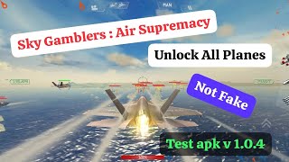 Sky Gamblers : Air Supremacy (unlock all planes) screenshot 4