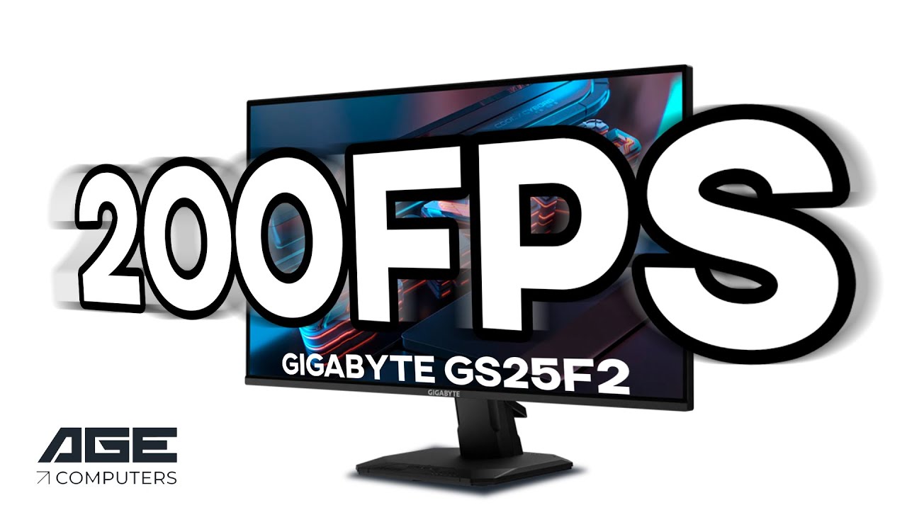 110$ 200FPS Fantastik Monitor - Gigabyte GS25F2 monitor haqida video tahlil