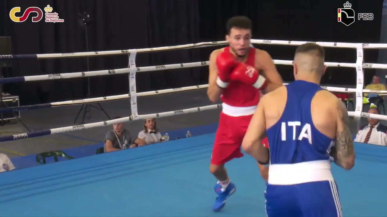 Billal Bennama (FRA) vs. Federico Serra (ITA) Boxam Tournament 2023 Final (54kg)