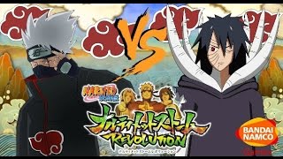 Naruto Ultimate Ninja Storm Revolution: Obito vs Kakashi AWAKENING