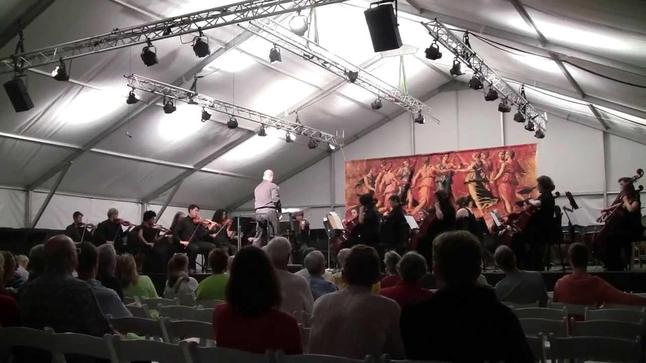 Tschaikovsky Serenade for Strings, 1st mvmt.  Wintergreen Academy Orchestra 2013