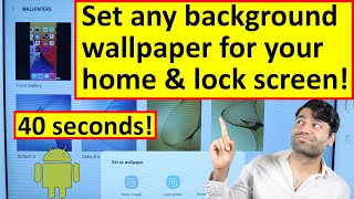 How to change the background on Android screenshot 4