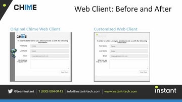 Chime Click to Chat Customization - Add Your Own Logo to the Web Chat