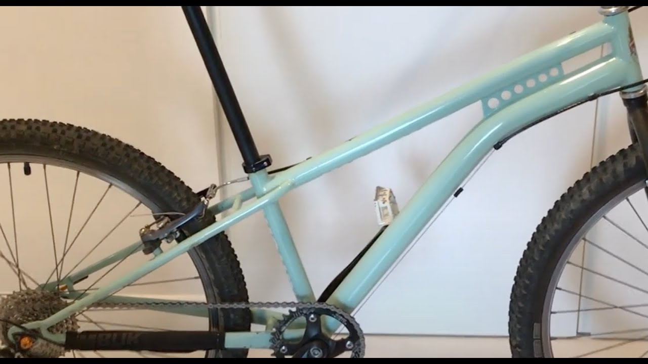 All Steel Fully Rigid Technical Trial MTB 1x massive modifications "Bukit Timah 2" simple bike build