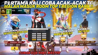 PERTAMA KALI COBA ACAK ACAK TIM CODE MALAH MASUK ROOM TOP 1 REGION RANK!! MEREKA PADA HERAN