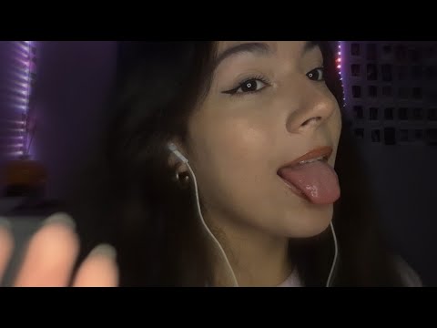 Lens licking, lens attention ASMR | Sayu ASMR