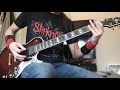 Slipknot  devil in i guitar cover